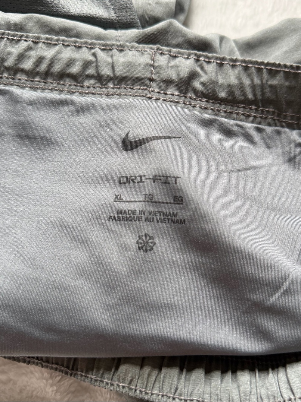 Nike Dri-FIT Athletic Shorts Gray - Picture 3 of 3